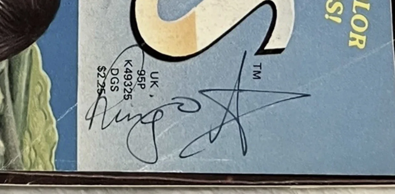 Beatles George Harrison Paul McCartney Ringo Starr Yoko Ono Signed With COA, image 4