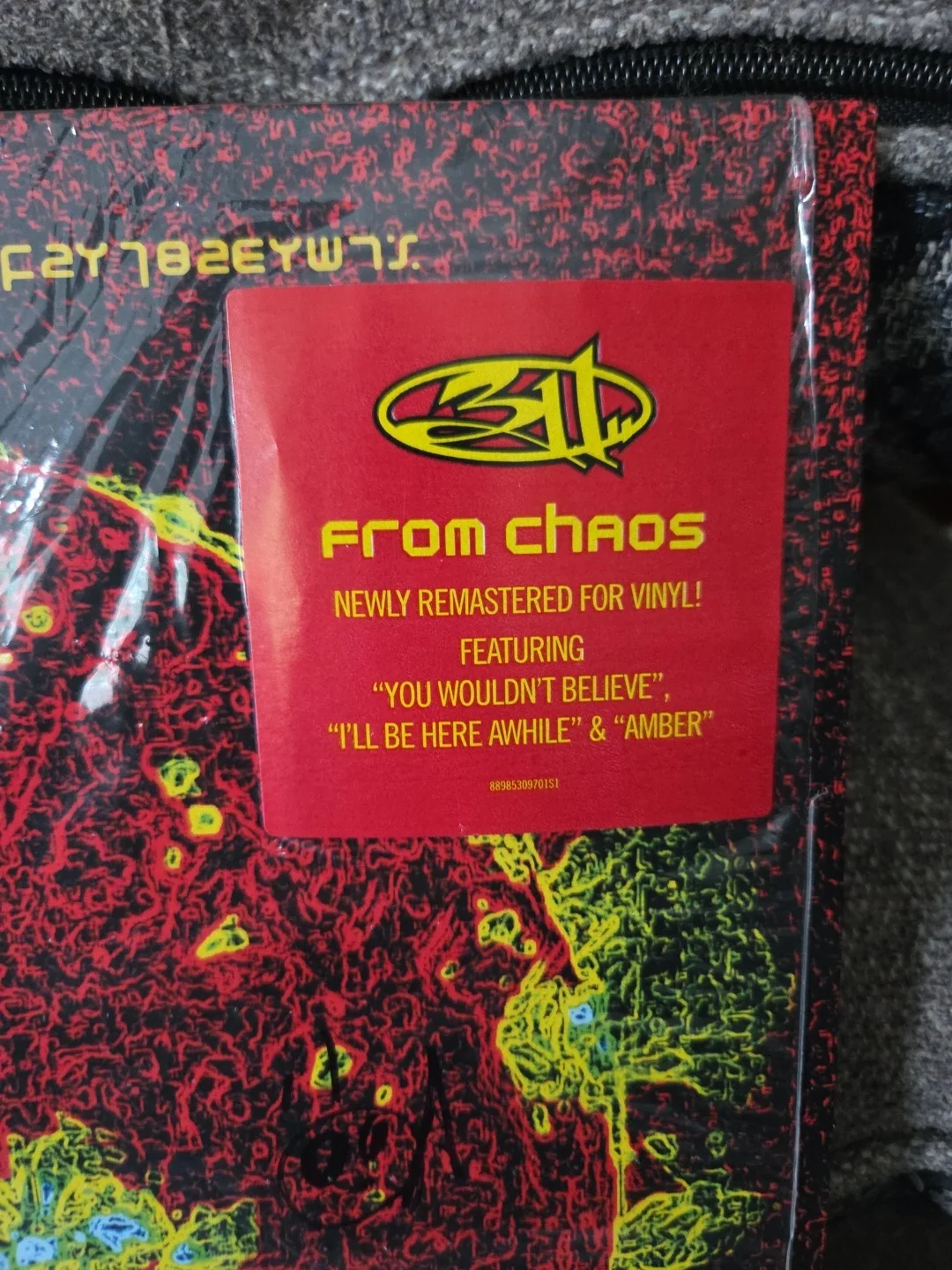 311 Autographed From Chaos Vinyl Record All 5 Amber I Will Always Love You, изображение 3