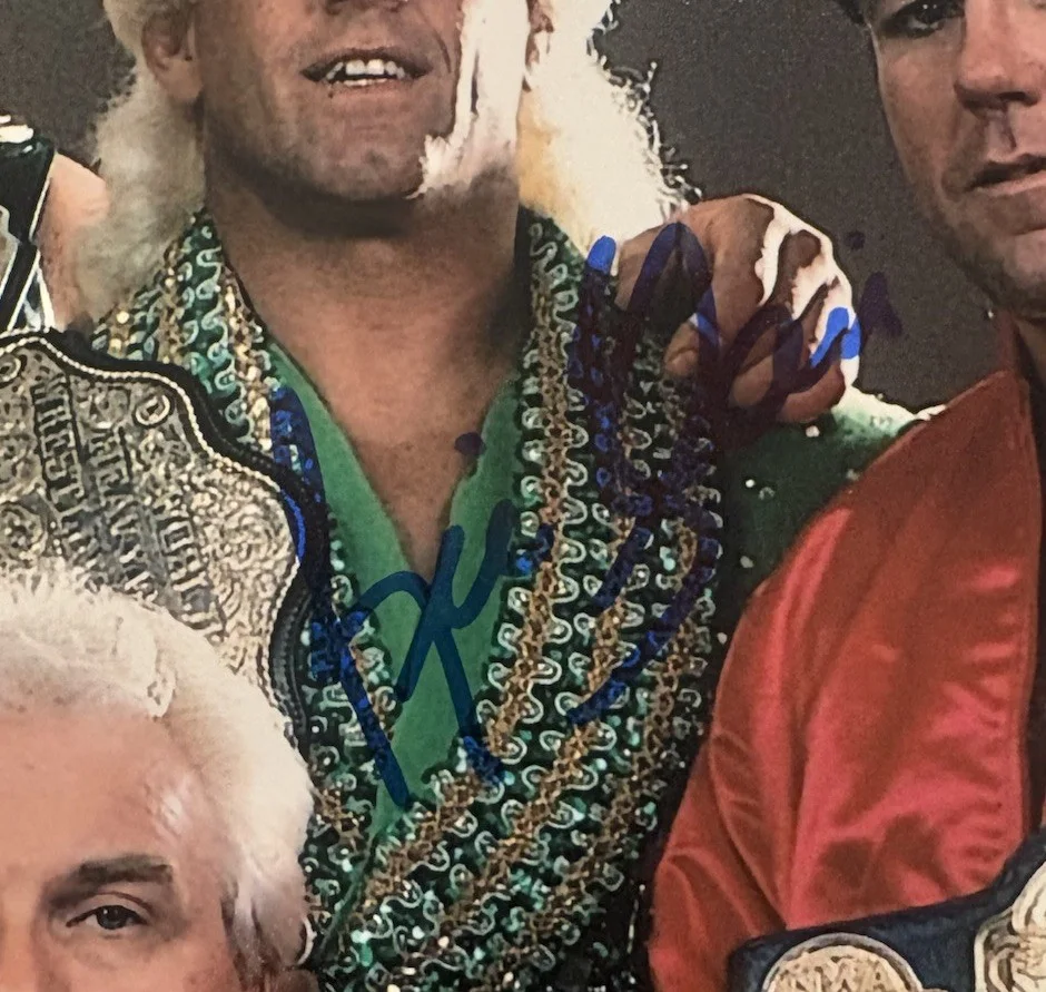 Rick Flair — WWE Signed 8x10 Photo Rick Flair W/ COA JSA, image 2