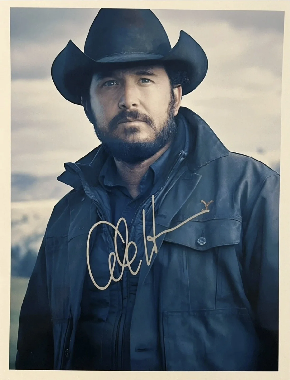 Cole Hauser — Cole Hauser Signed Photo With COA Yellowstone Autograph Rip Wheeler Rip & Beth