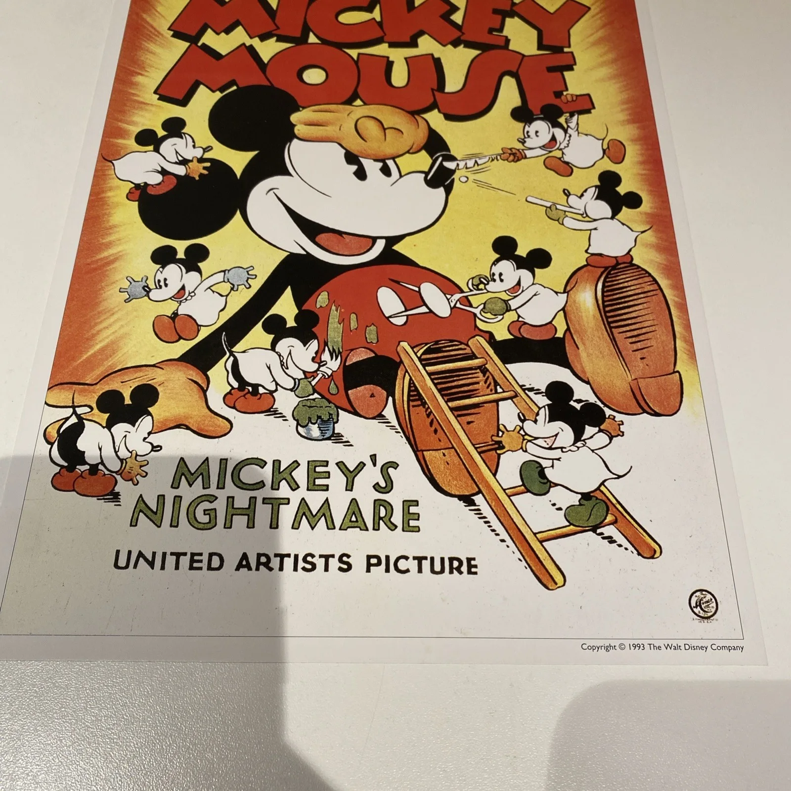 Disney Mickey Mouse cinema poster -, image 3
