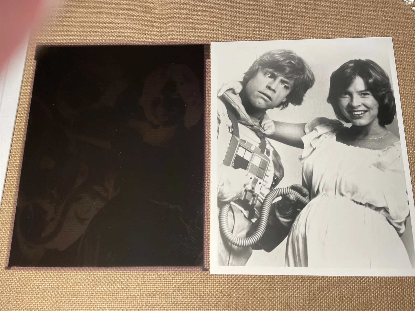 Alfred Hitchcock — Star Wars Empire Strikes Back Behind The-Scenes Photograph picture Negatives MT