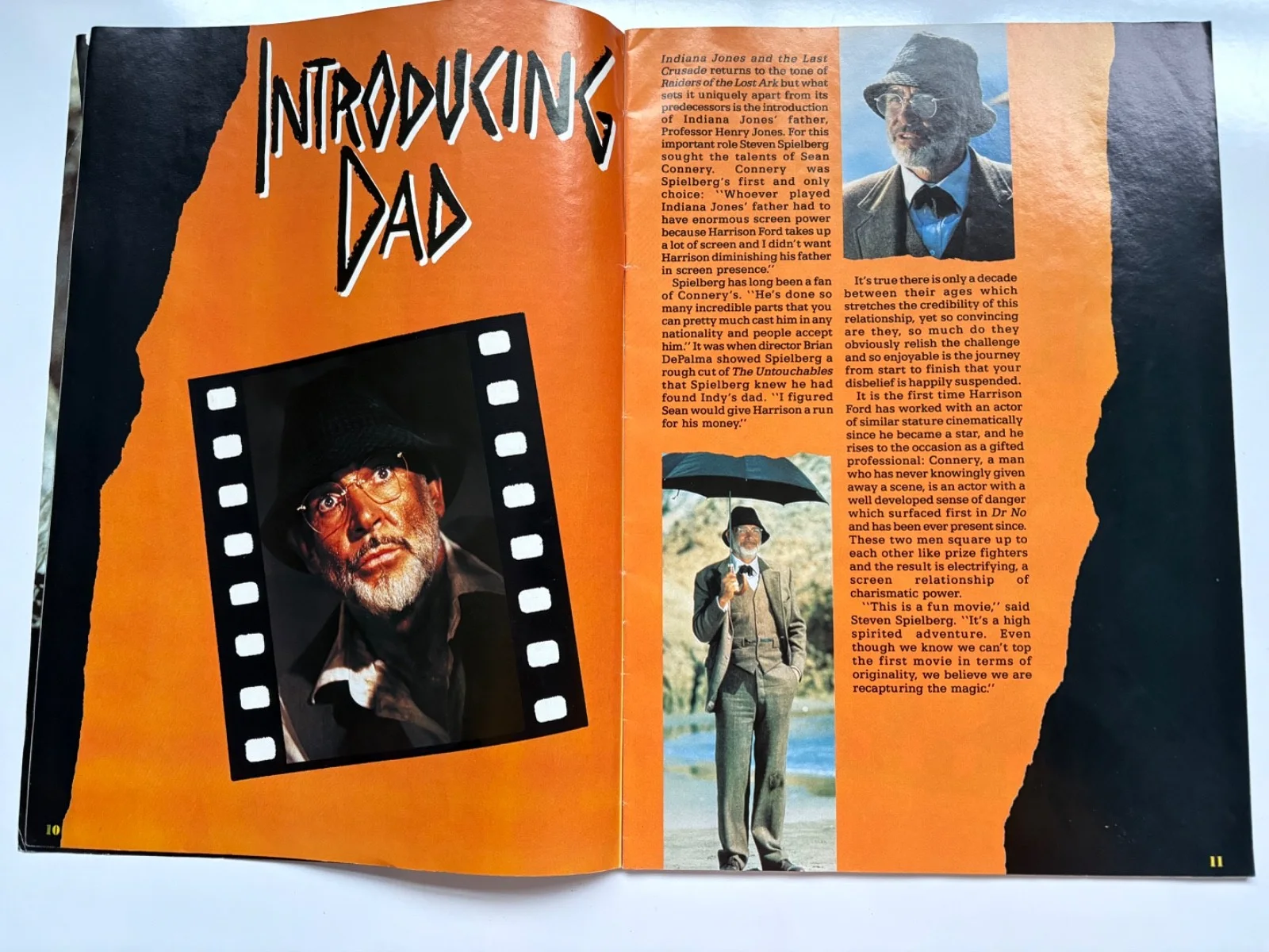 Vintage Indiana Jones and The Last Crusade Booklet Programme, image 4