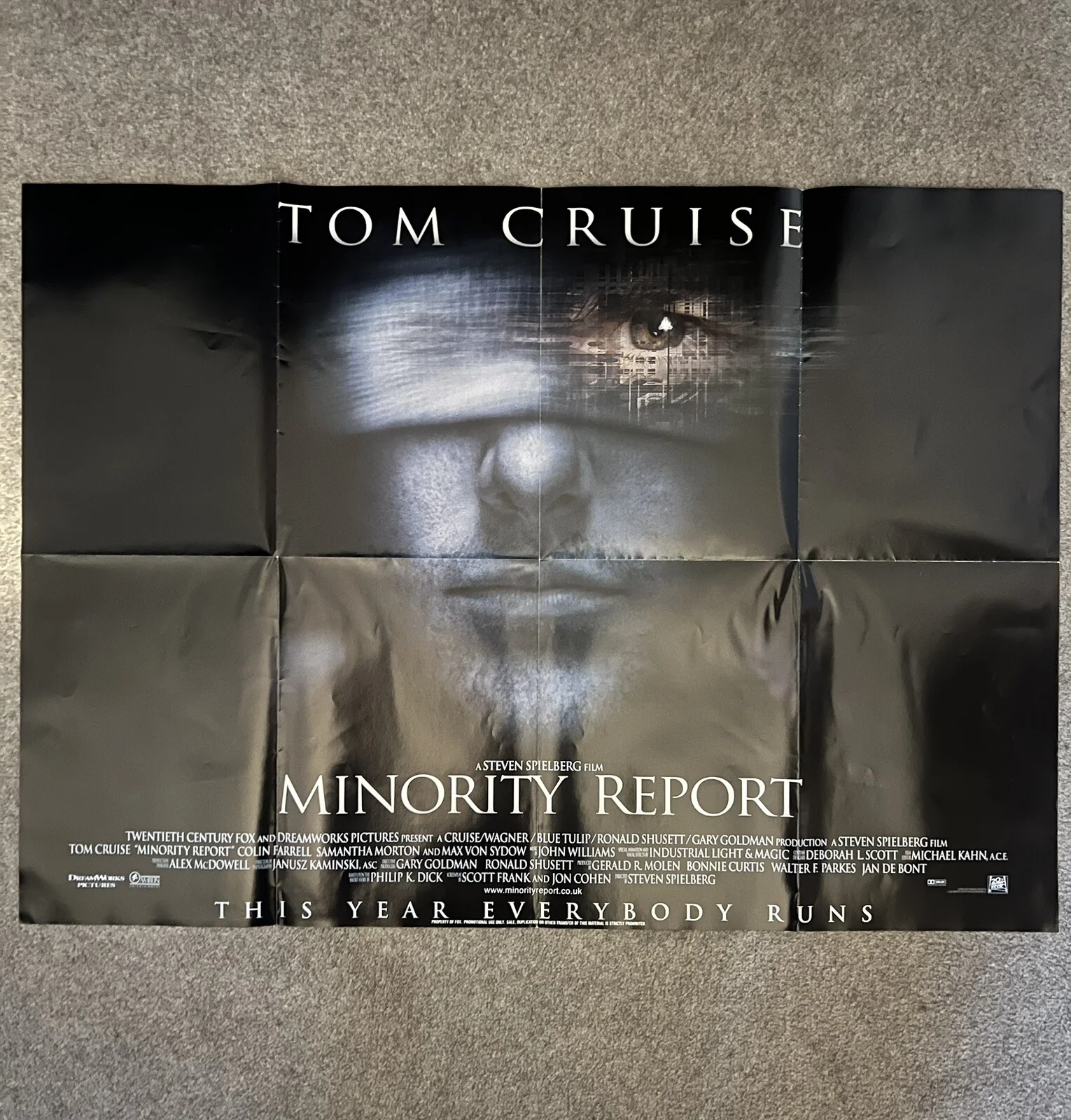 DOUBLE SIDED FILM POSTER STAR WARS EPISODE II MINORITY REPORT TOM CRUISE, изображение 2