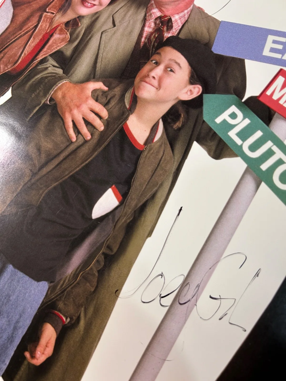 Joesph Gordan Lovett — ULTRA RARE 3rd Rock From the Sun CAST SIGNED poster Lithgow Joseph Gordon Levitt, изображение 4