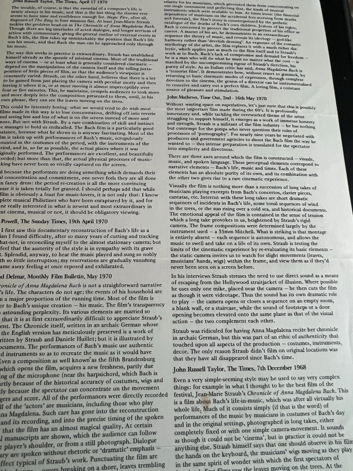 4FILM SYNOPSIS- CANDY,THE ANDERSON TAPES Sean Connery,QUEIMADA Brando,M BACH, изображение 3