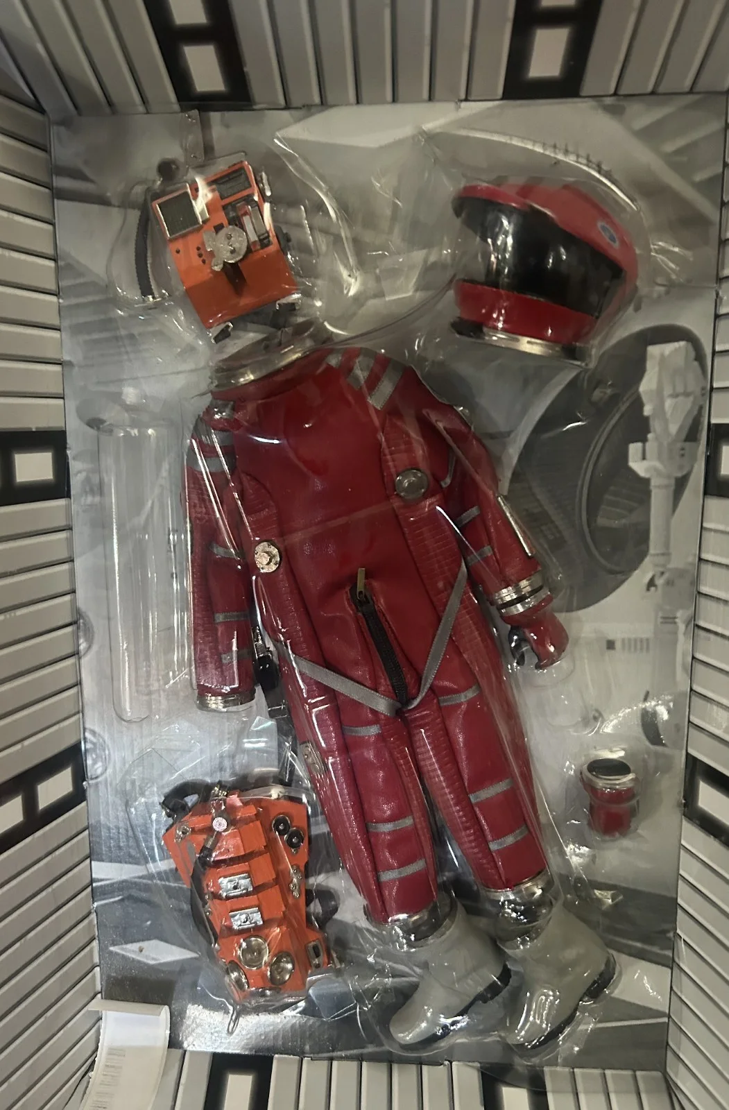 A Space Odyssey 2001 Ultimates Dr. Dave Bowman Red Suit and Accessories 8 In, image 3