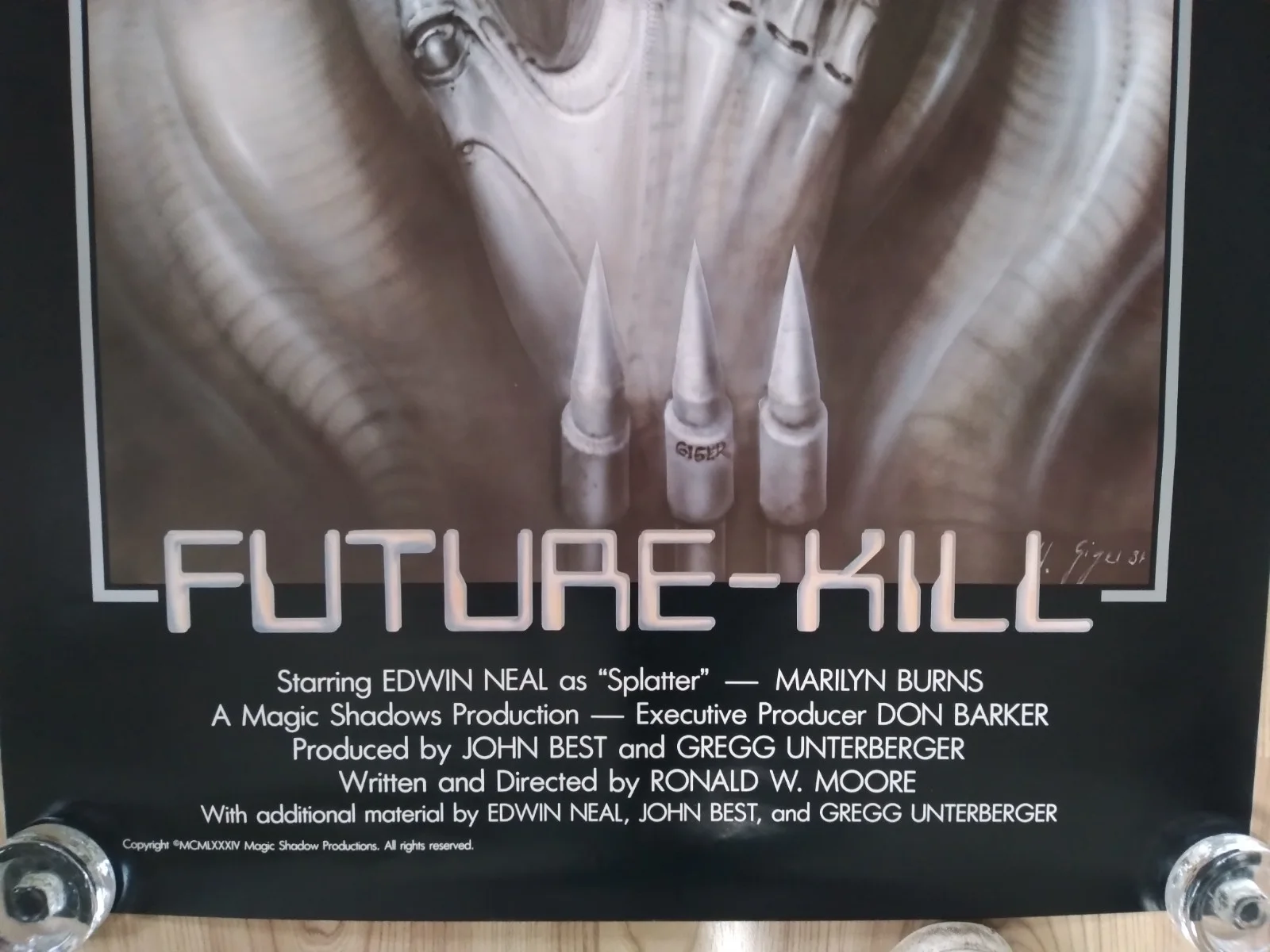 Future Kill original movie1985 poster US one sheet, image 2