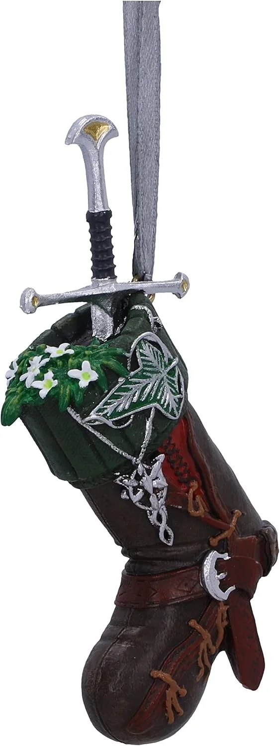 Nemesis Now Lord of the Rings Aragorn Stocking Hanging Ornament 9cm, Resin, Offi, изображение 2
