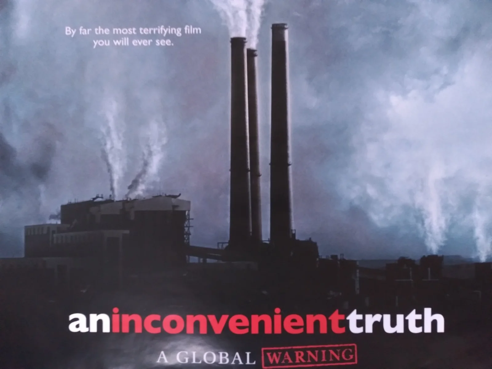 An Inconvient Truth original movie 2006 poster US one sheet, изображение 2