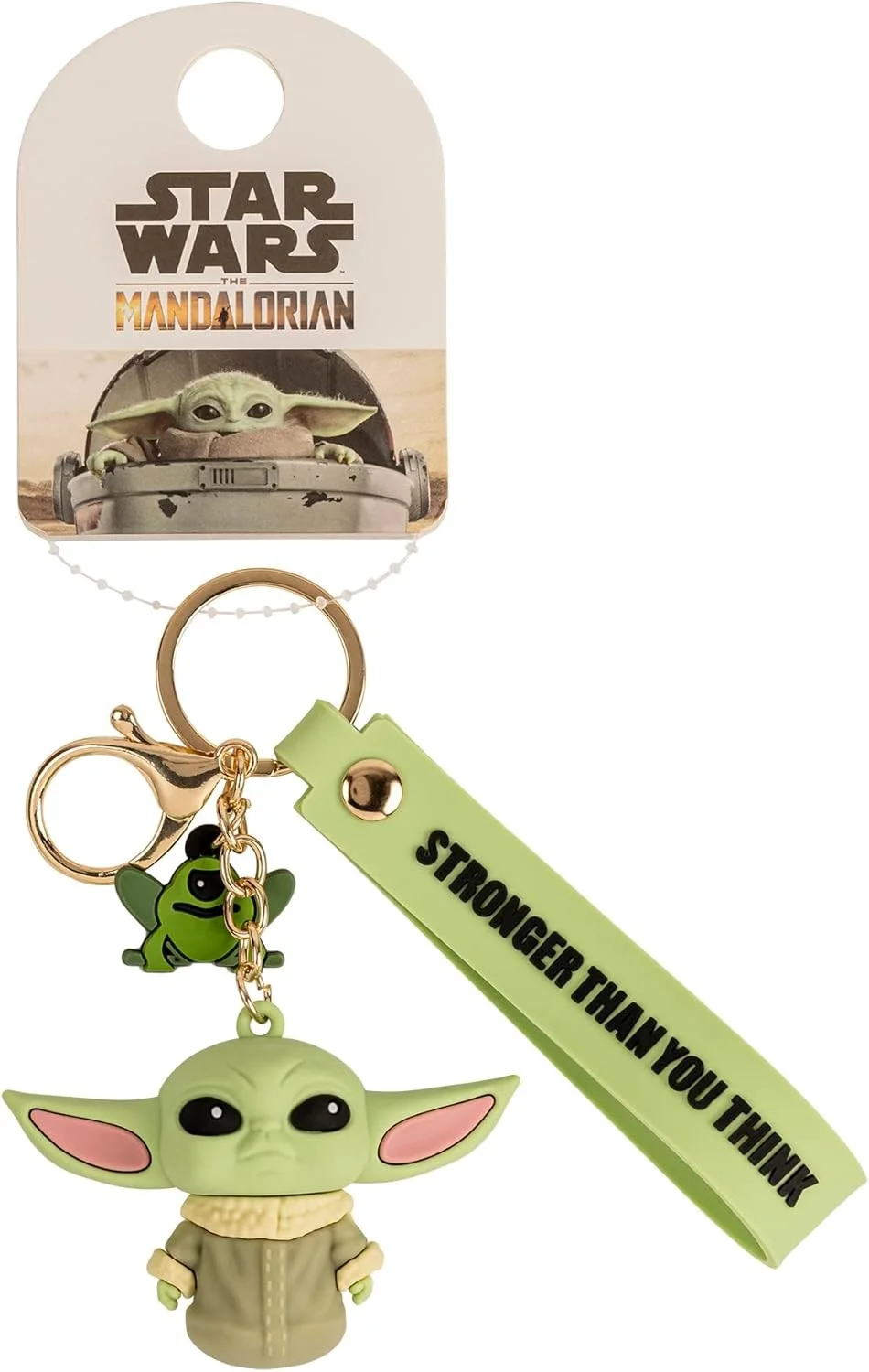 Peers Hardy - Disney The Child Green 3D Kechain, image 2