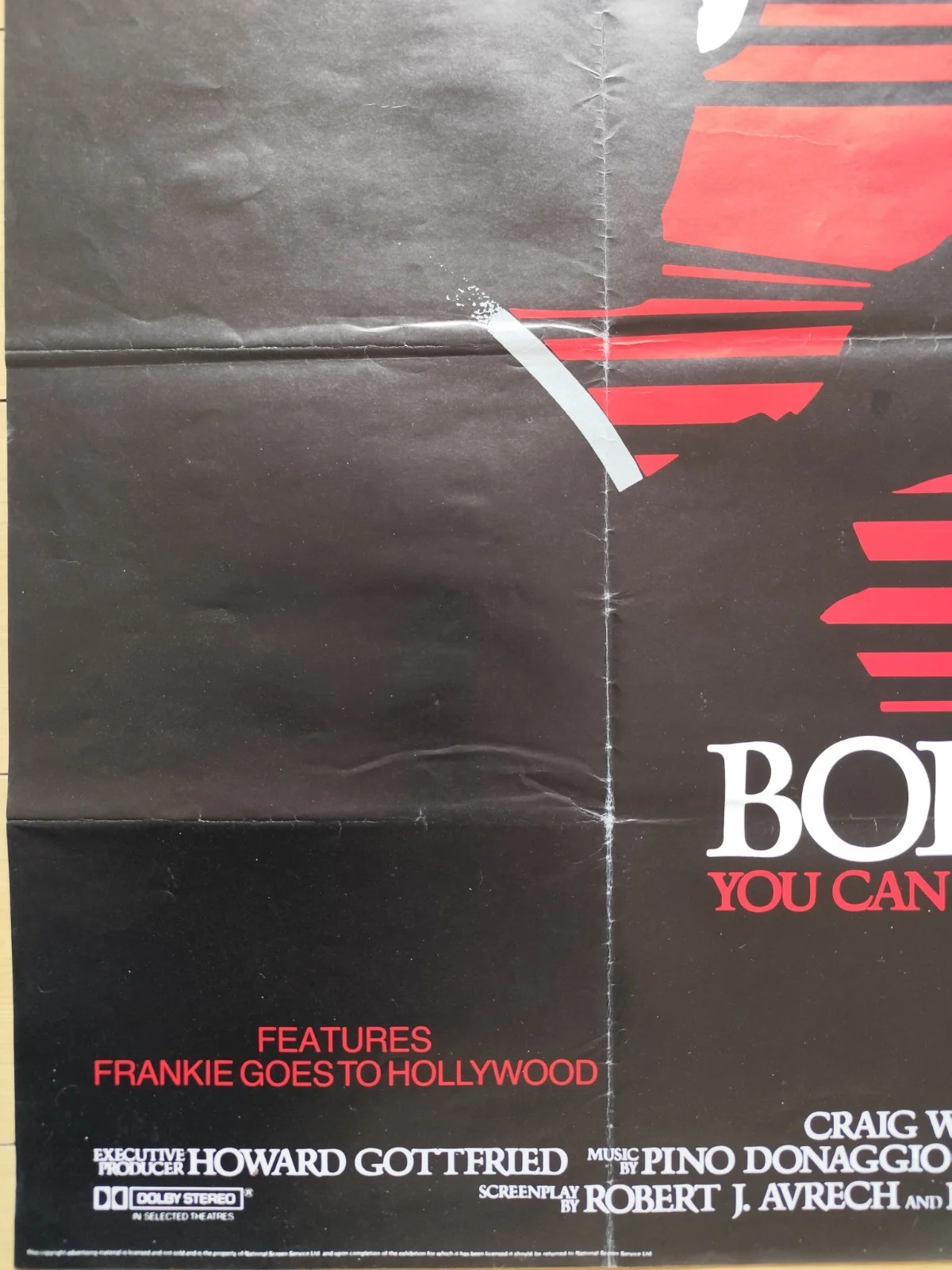 🎯 Body Double (1984) – UK Quad – SS – Brian De Palma Thriller – Erotic Suspense, изображение 3