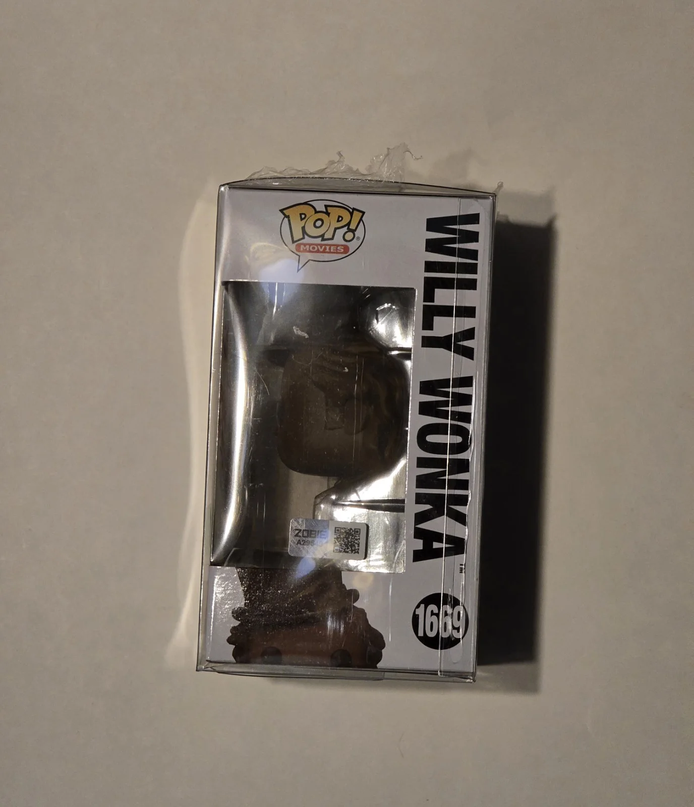 Paris Themmen — Paris Themmen Signed Autographed Willy Wonka Scented Funko Pop! Zobie Chocolate, image 2