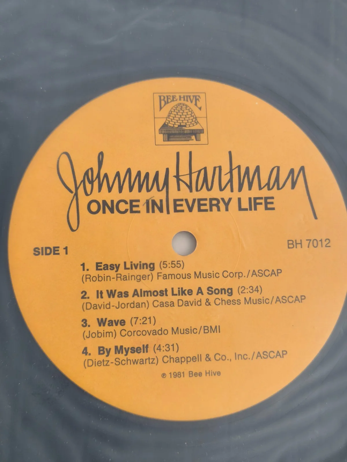 Johnny Hartman signed autographed lp original jazz great rare, image 5