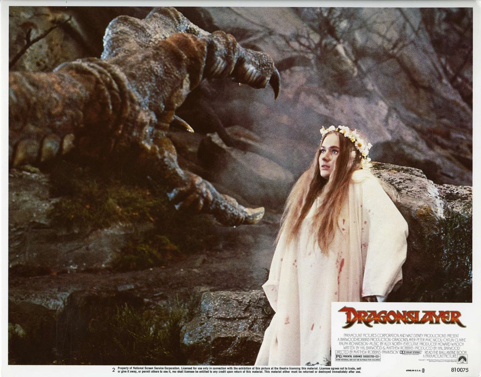 VINTAGE Style "Dragonslayer" 1981 9x Lobby Cards Premium Reproduction Postcards, изображение 5