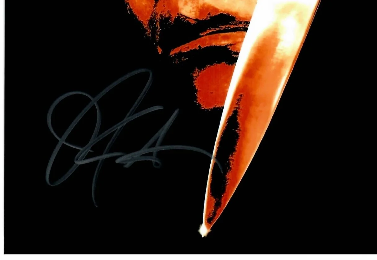 George P Wilbur — George P Wilbur Halloween As Michael Myers Actor Signed 8 x 10 Photo TTM COA, изображение 2