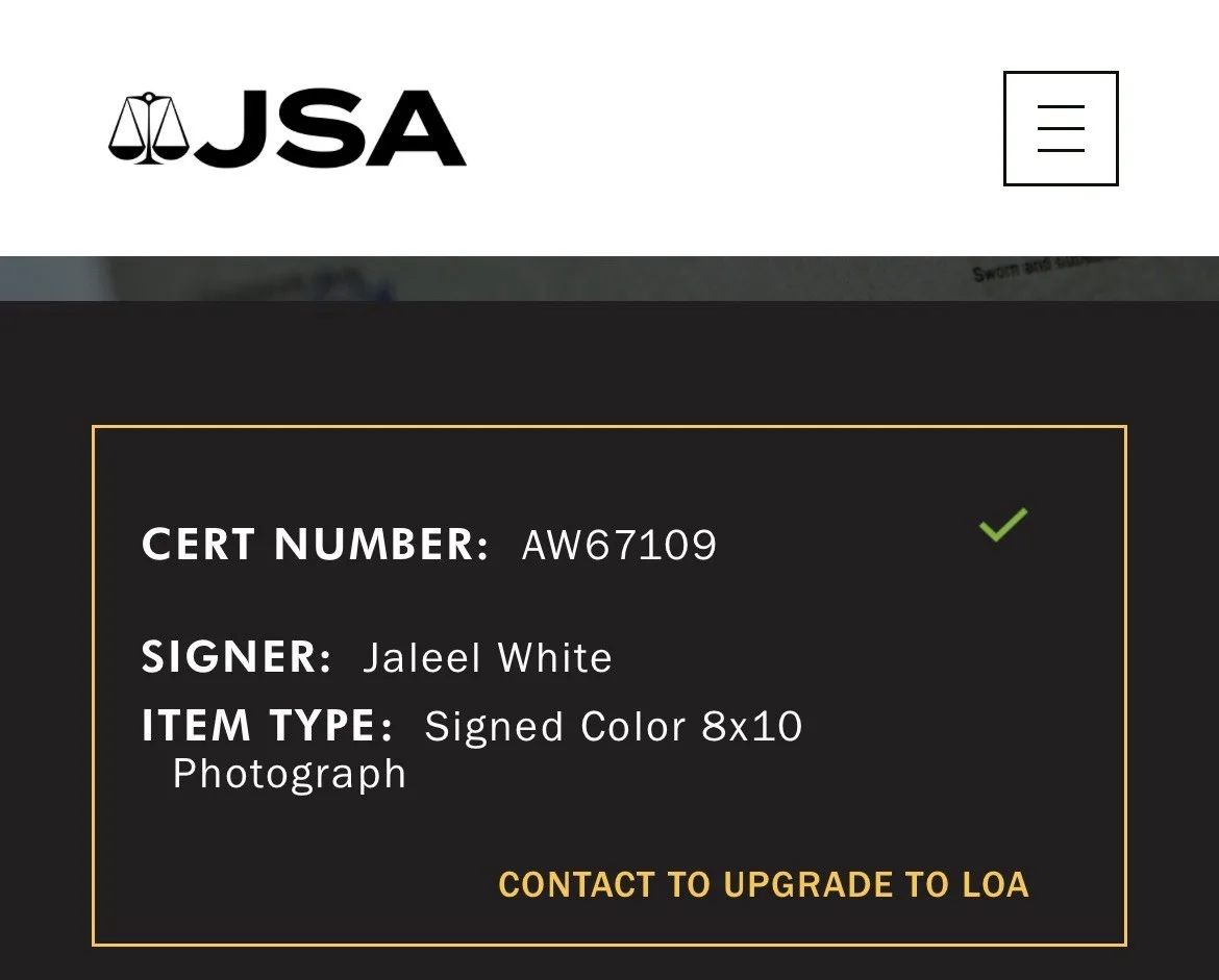 JSA Authenticated Jaleel White Family Matters Steve Urkel ￼, image 3