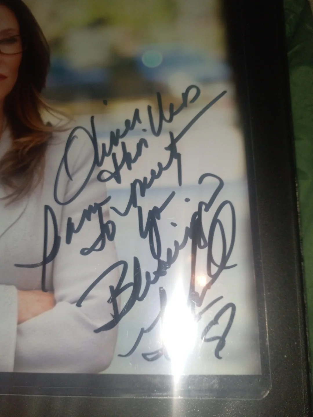Mary McDonnell "Major Crimes" Signed 8x10 Photo BAS #AC31087, изображение 4