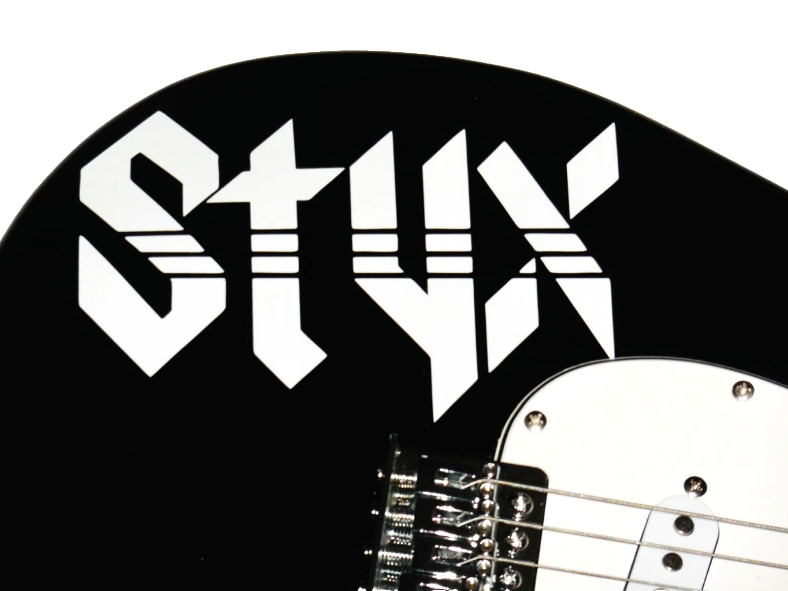 DENNIS DEYOUNG AUTOGRAPHED ELECTRIC GUITAR (STYX) - PSA DNA!, image 3