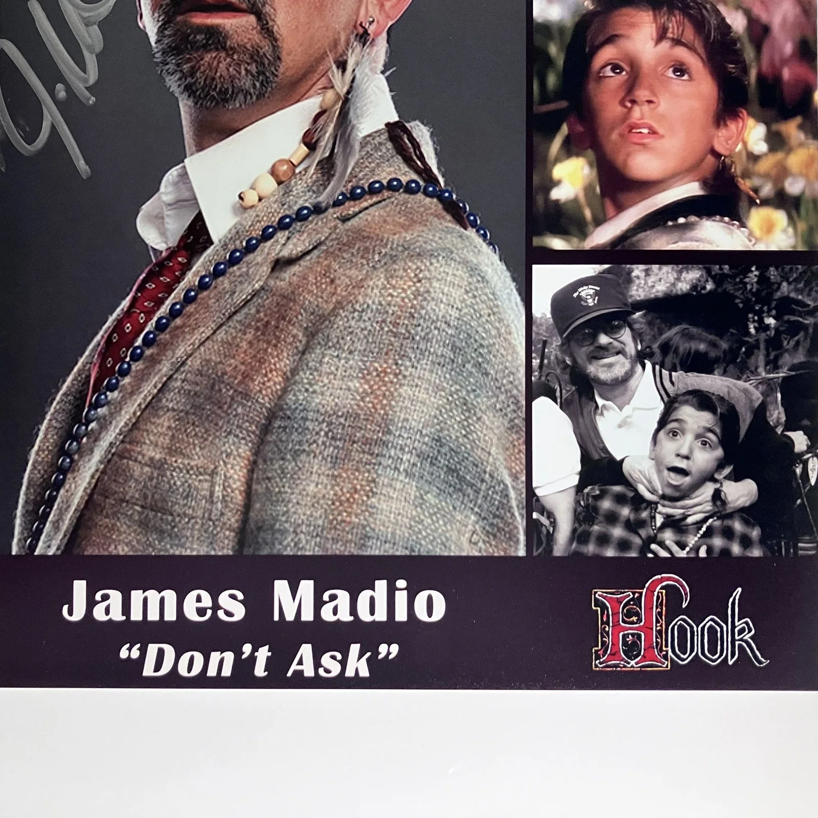James Madio — HOOK Signed 8x10 / JAMES MADIO as LOST BOY / “Band Of Brothers”, “The Penguin”, изображение 4
