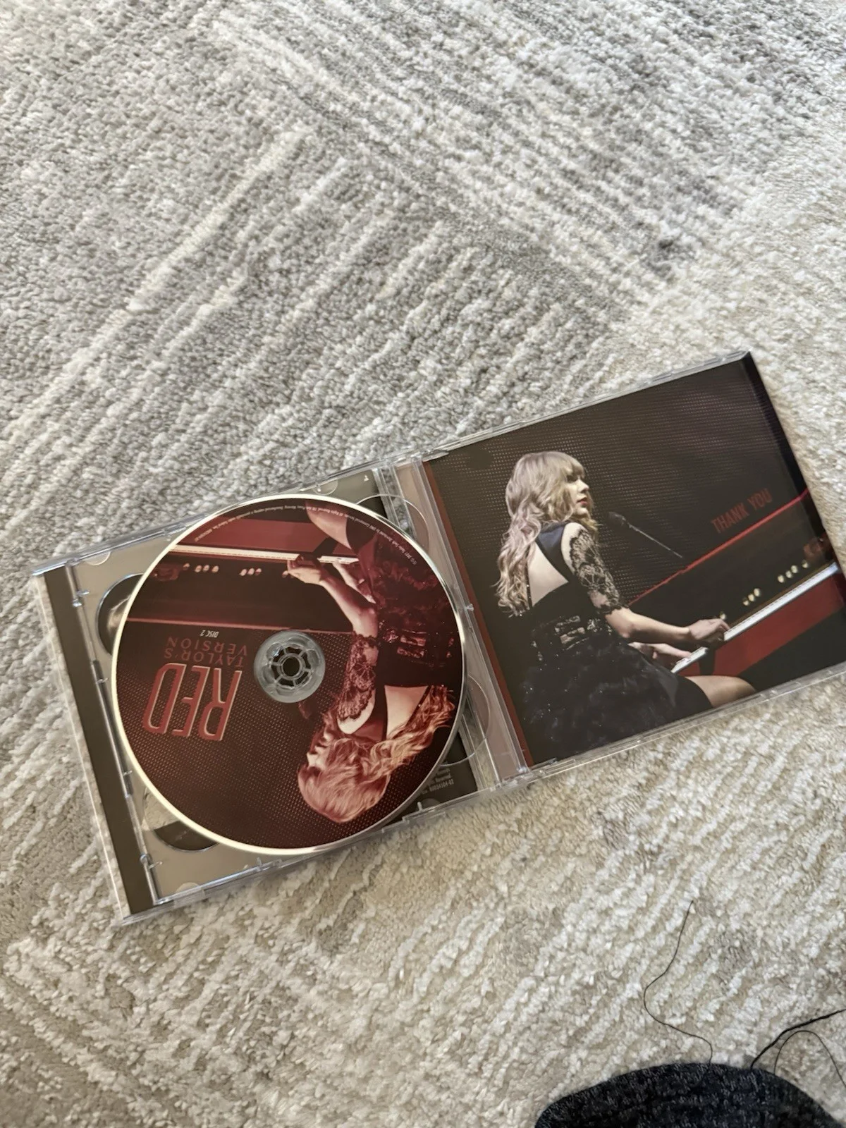 Taylor Swift Signed Red CD Taylor’s Version - Autographed - Opened RARE, image 5