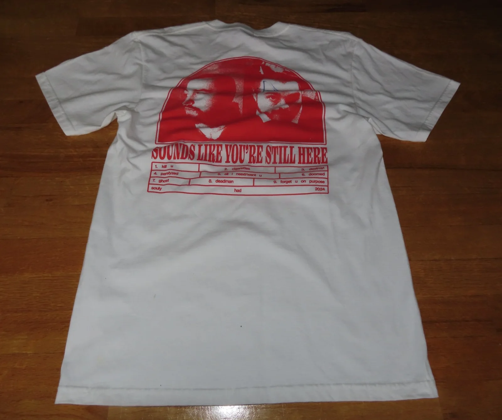 SOULY HAD signed Sounds Like You're Still Here" Concert Tour (MED) T-Shirt COA, изображение 3
