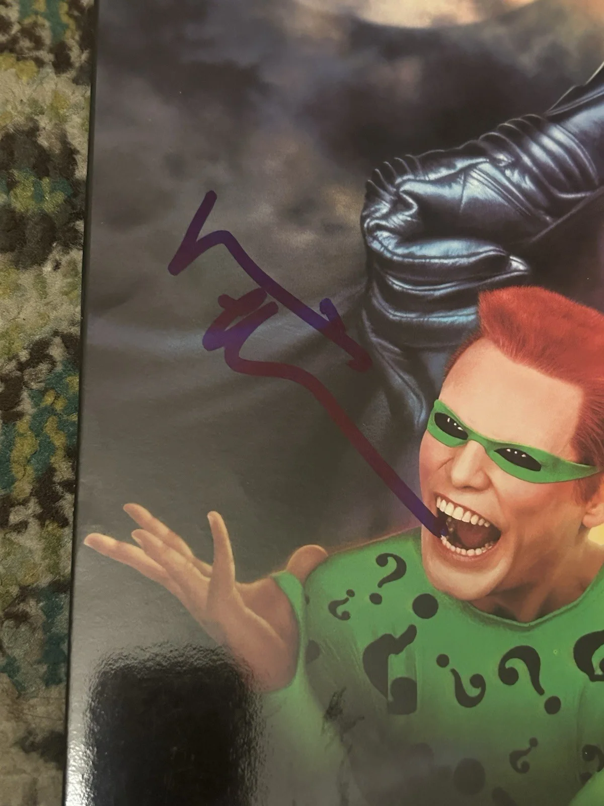 Val Kilmer — Val Kilmer SIGNED Batman Forever Autograph Beckett Chris O'Donnell photo poster, изображение 2