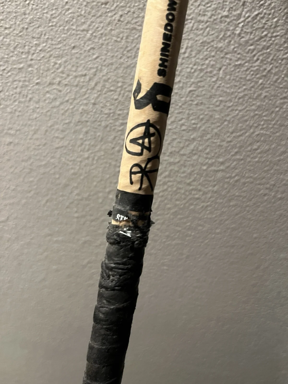 Shinedown Stage Used Drumstick By Barry Kerch Drum Stick With Grip Tape SOM Era, изображение 5