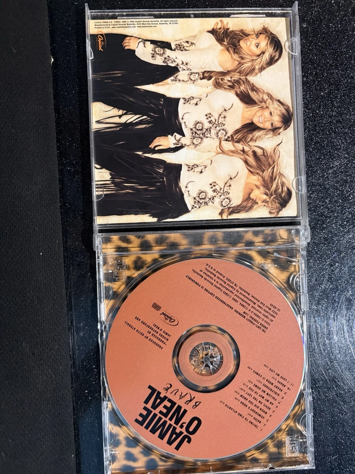 Jamie O'Neal Signed/Autographed CD "Brave", image 3