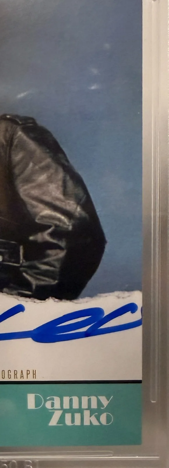 John Travolta — Custom Trading Card Grease #78 Signed John Travolta Beckett BAS Witnessed, изображение 4