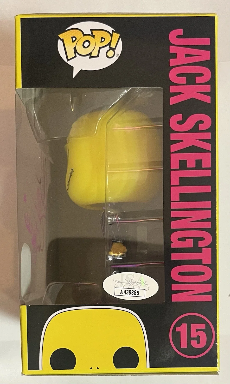 CHRIS SARANDON — Chris Sarandon Signed Jack Skellington Disney NBC FUNKO #15 JSA LIMITED TO 130, изображение 4