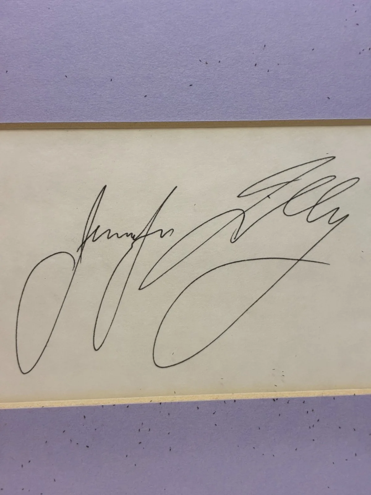 JENNIFER TILLY Signed Autograph Framed Photograph Actress Celebrity, image 2