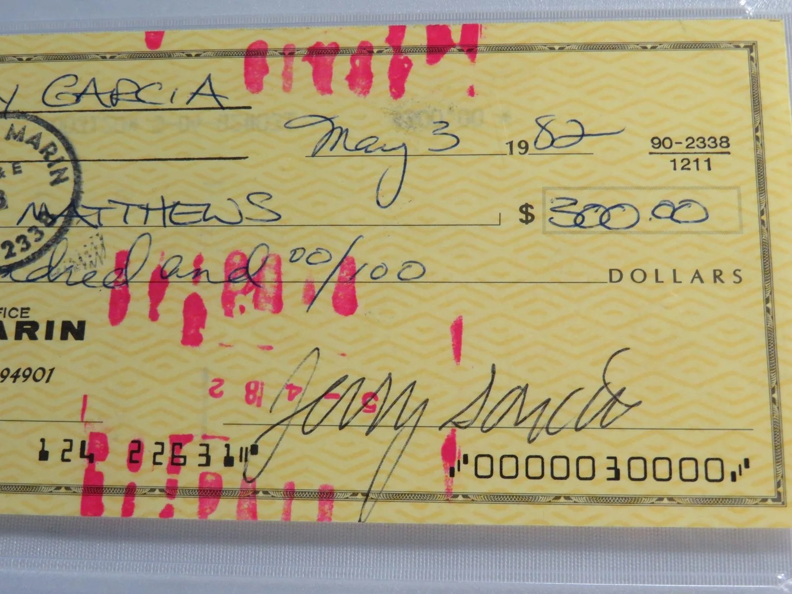 Jerry Garcia GRATEFUL DEAD Signed Autograph Auto 3x5 Set by All 6 Slab PSA JSA, изображение 4