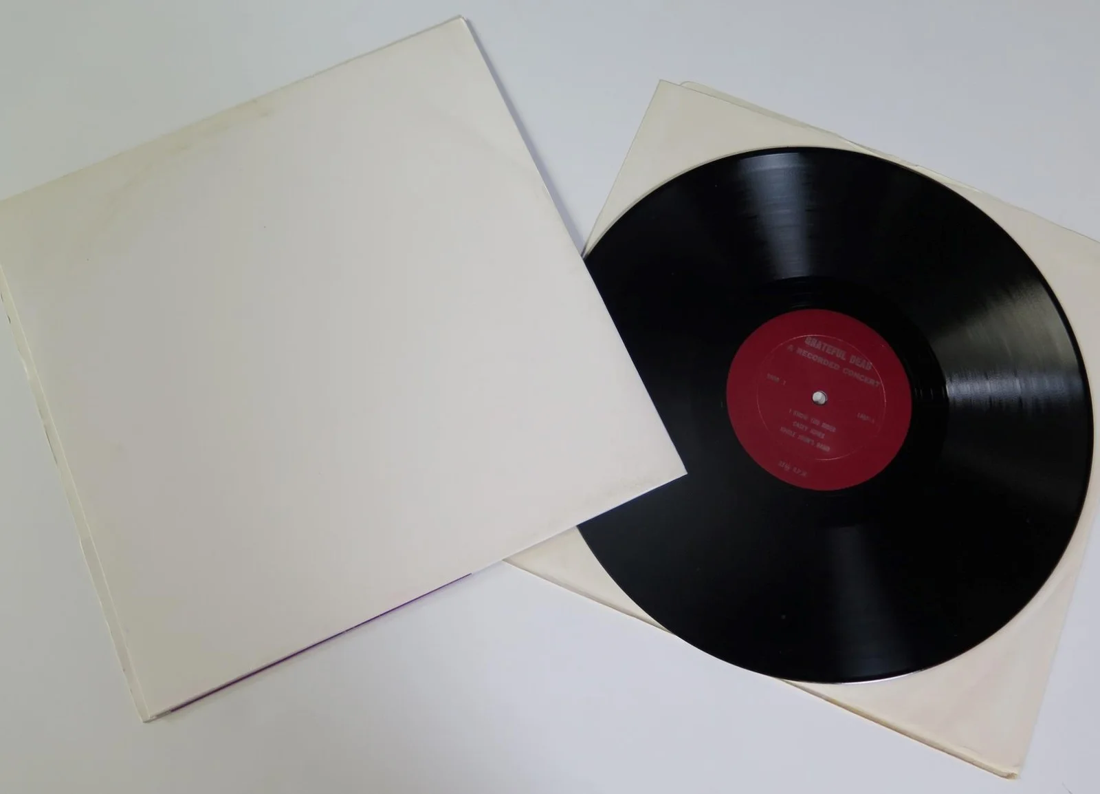 Jerry Garcia GRATEFUL DEAD Signed Autograph "Grateful Dead" Album Vinyl LP JSA, изображение 3