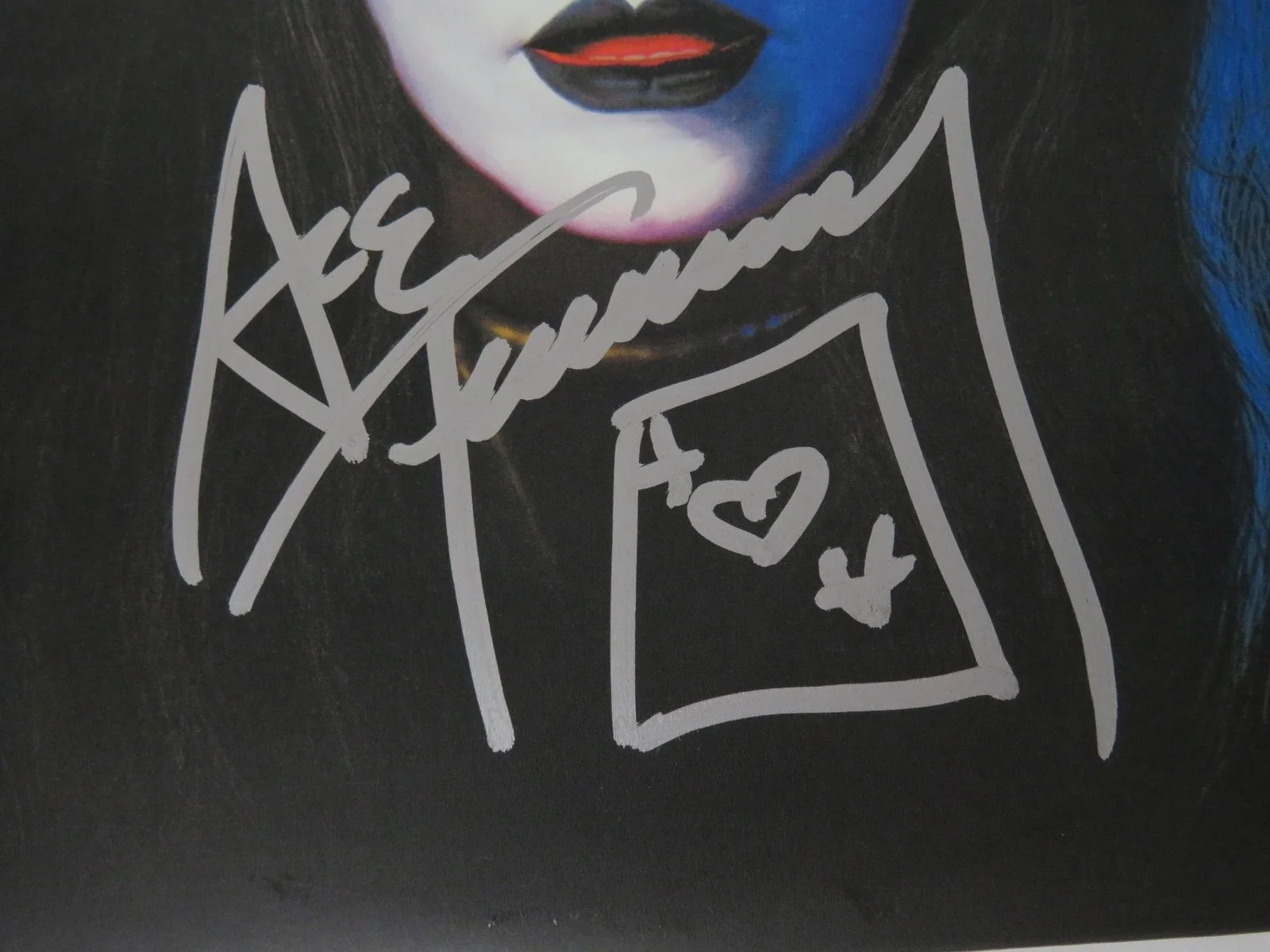 Ace Frehley KISS Signed Autograph Auto "KISS Solo: 1978 S/T" Album Vinyl LP JSA, изображение 2