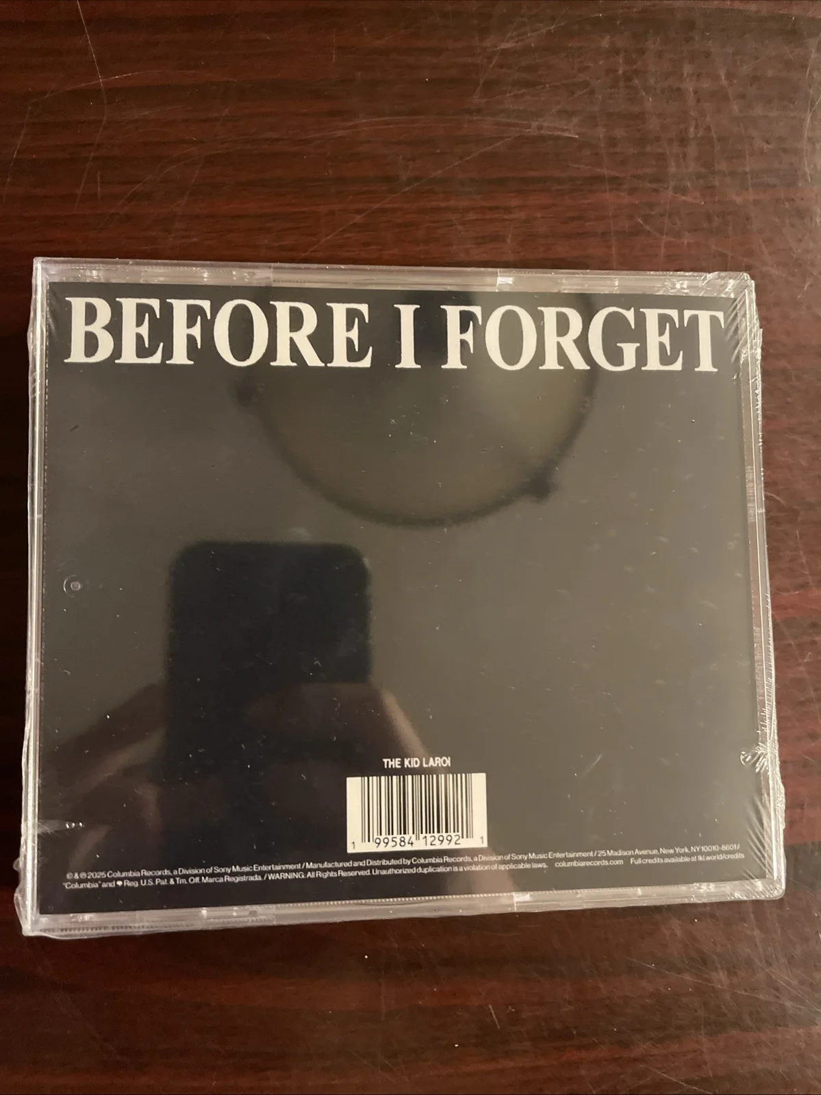 The Kid Laroi Signed Autographed Before I Forget Signed CD, image 2