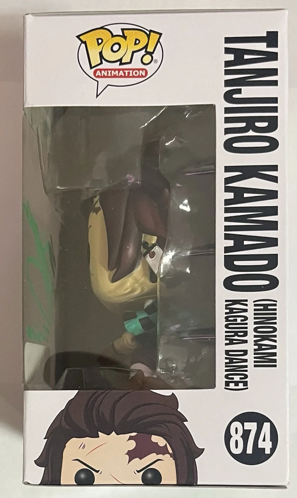 Zach Aguilar — Tanjiro Kamado Hinokami Kagura Dance Funko Pop Signed Zach Aguilar GT Exclusive, изображение 4