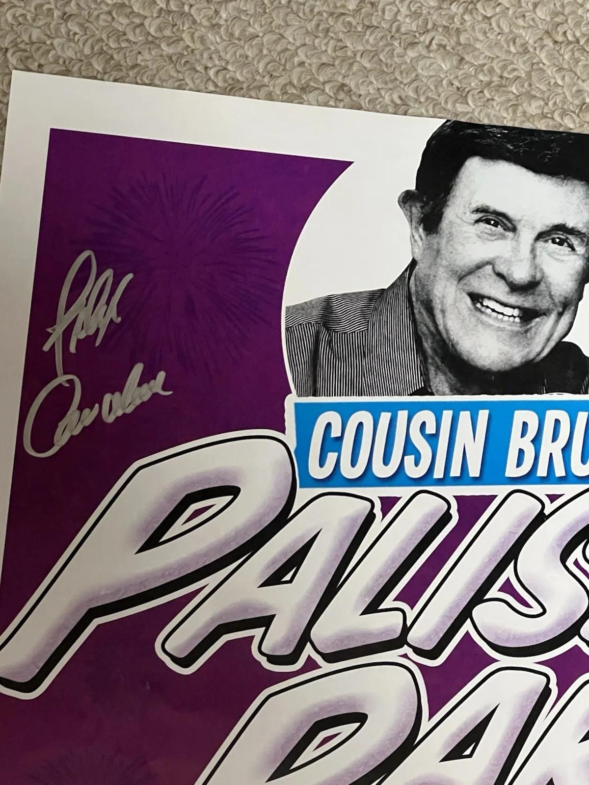 Cousin Brucie’s Palisades Park Reunion V Signed 22x28 Poster - Billy Kramer, image 4