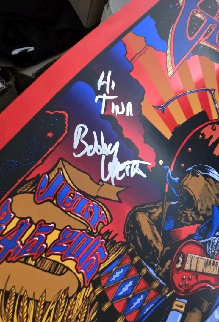 Bob Weir Signed Grateful Dead Autograph COA, image 3