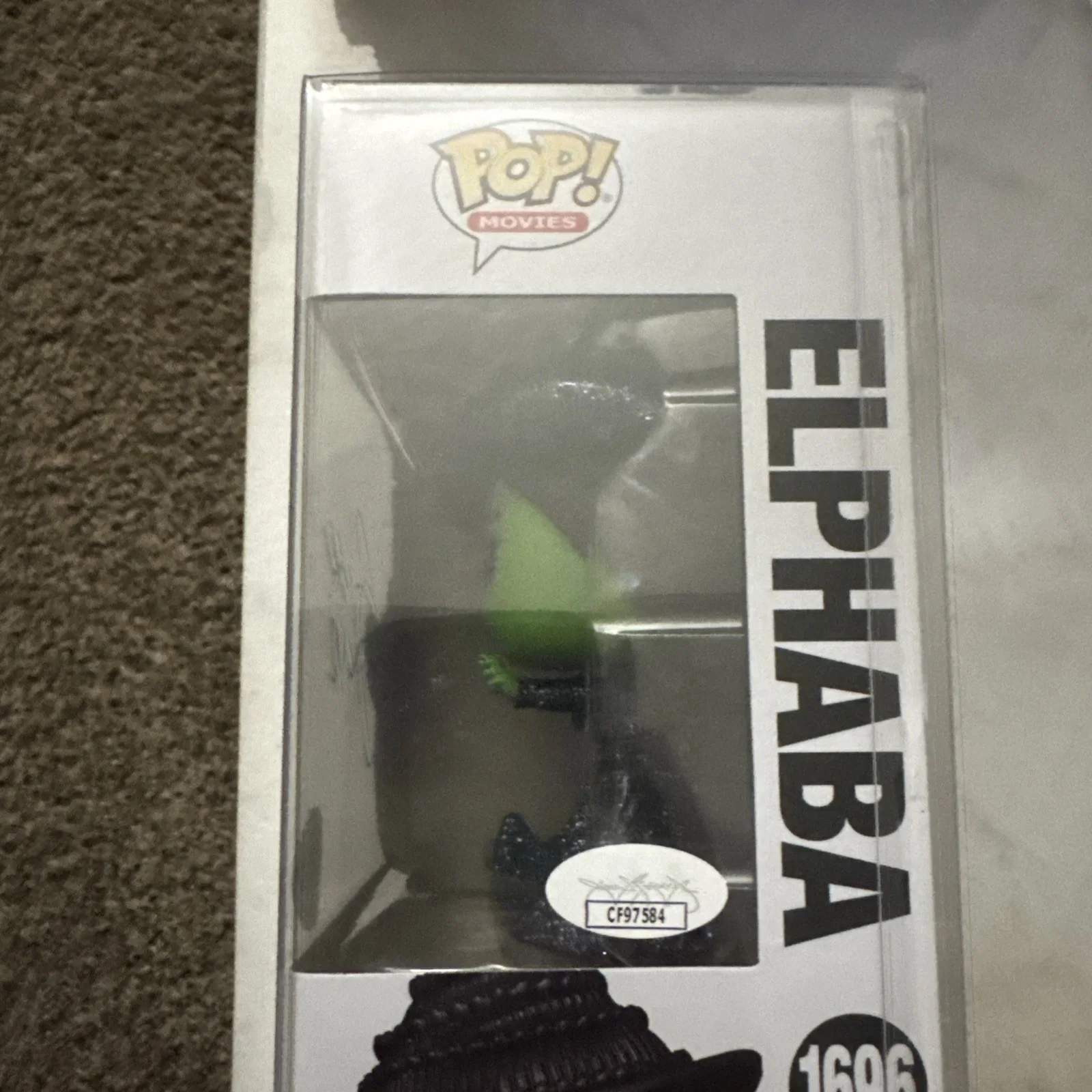 Cynthia Erivo — Cynthia Erivo Signed Wicked Movie Elphaba Funko POP! #1696 Autograph COA, изображение 2