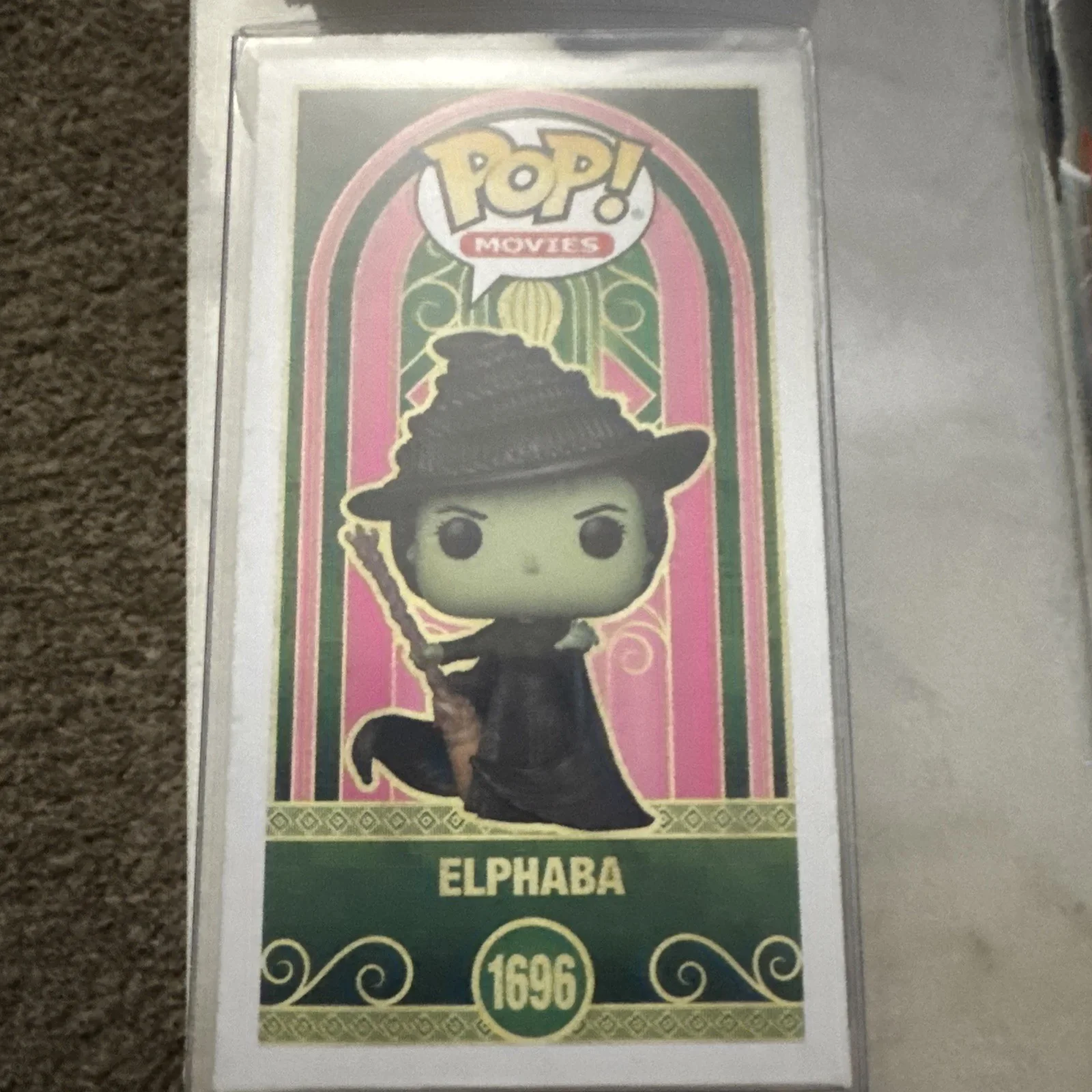 Cynthia Erivo — Cynthia Erivo Signed Wicked Movie Elphaba Funko POP! #1696 Autograph COA, изображение 4