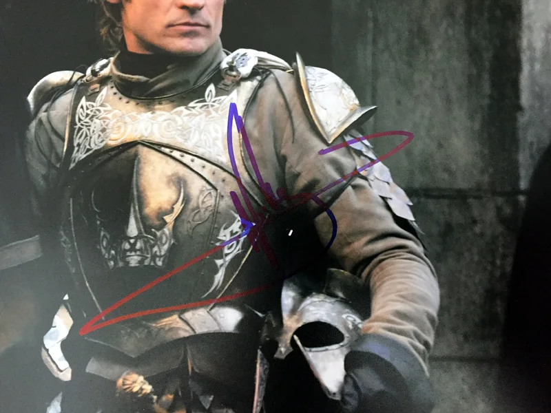 NIKOLAJ COSTER-WALDAU SIGNED 11x14 PHOTO JAIME LANNISTER GAME OF THRONES PSA/DNA, изображение 2