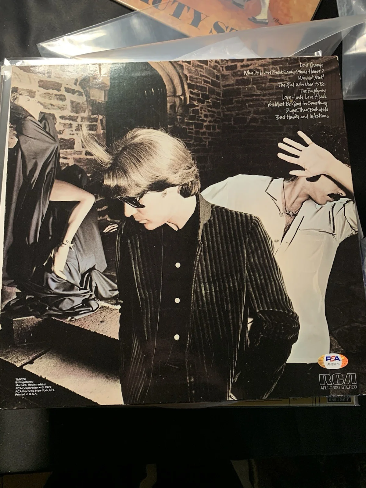 JOHN OATES SIGNED/AUTOGRAPHED VINYL Of HALL & OATES PSA/DNA, изображение 3