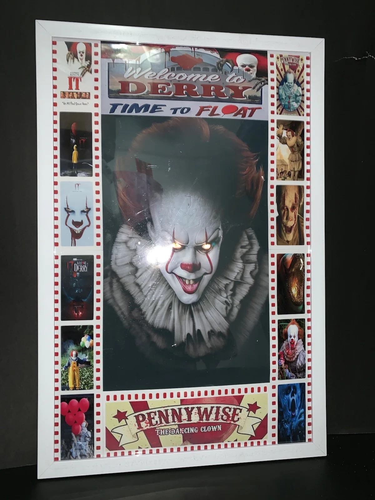 11x17 Pennywise “IT” Light-Up Photo – Eyes Glow (Wireless Remote), image 3