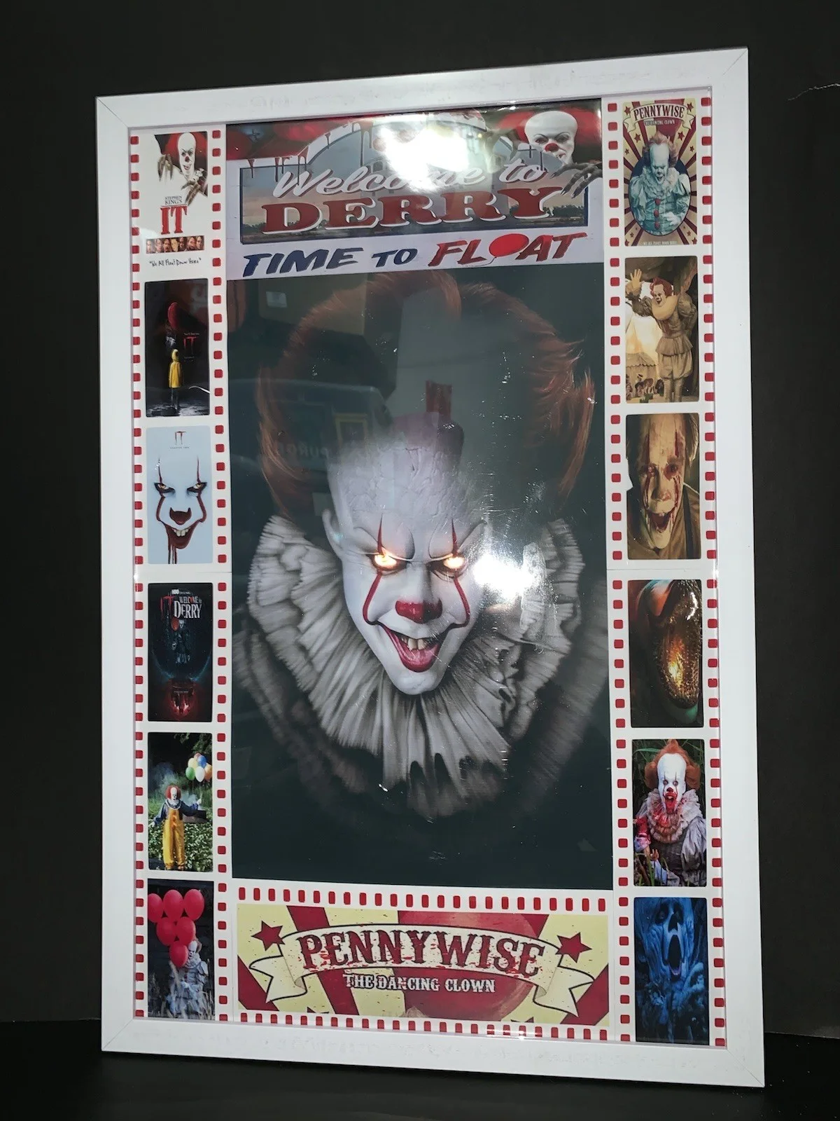 11x17 Pennywise “IT” Light-Up Photo – Eyes Glow (Wireless Remote), image 4