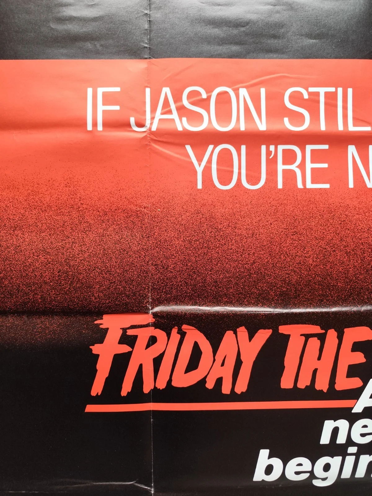 🎯 Friday the 13th Part V (1985) – UK Quad – SS – Slasher Horror Franchise, изображение 2