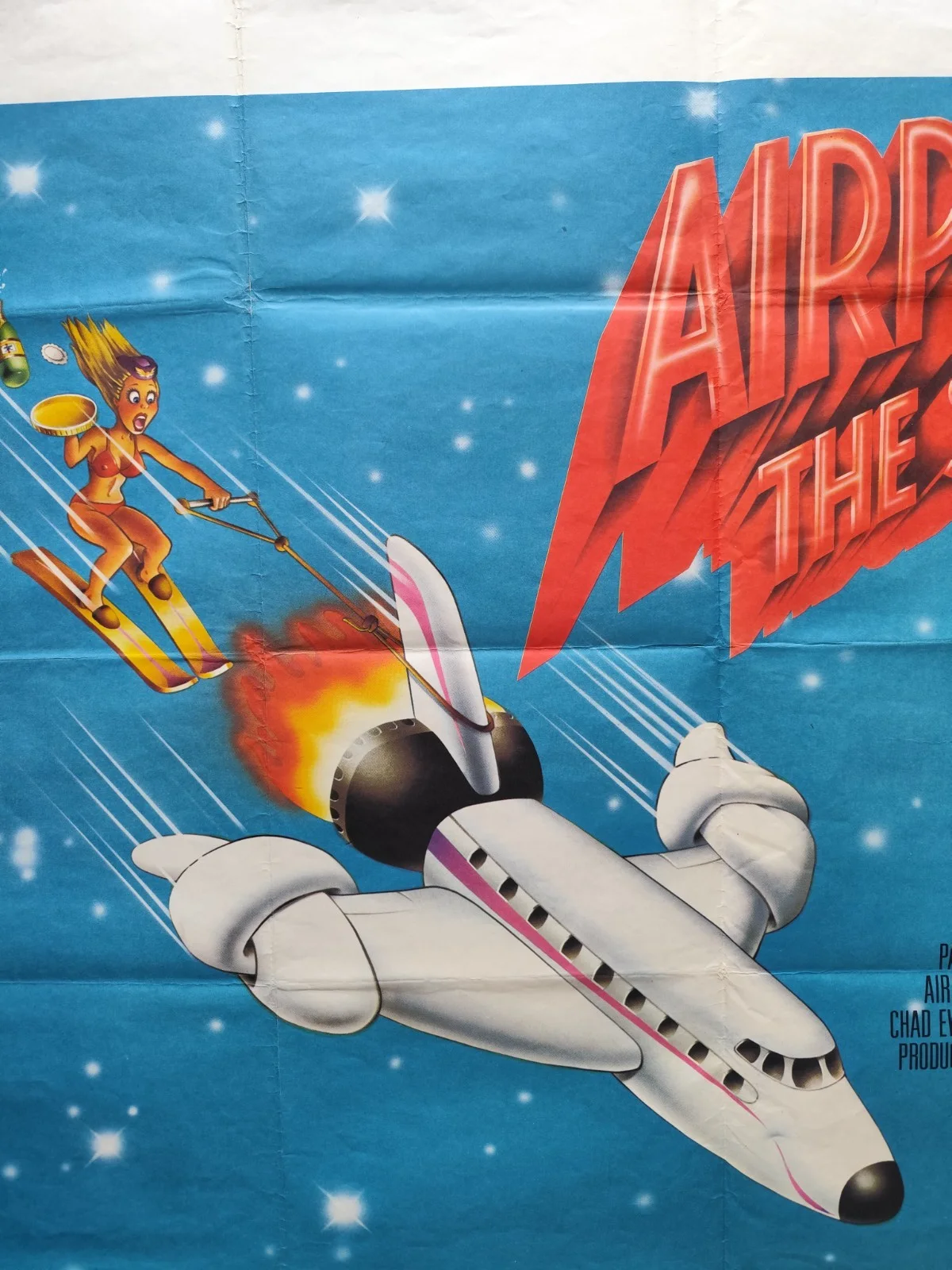 🎯 Airplane II (1982) – UK Quad – SS – William Shatner Sci-Fi Comedy Spoof, image 4