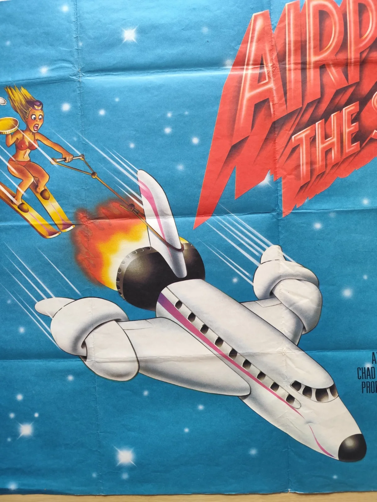 🎯 Airplane II (1982) – UK Quad – SS – William Shatner Sci-Fi Comedy Spoof, image 5