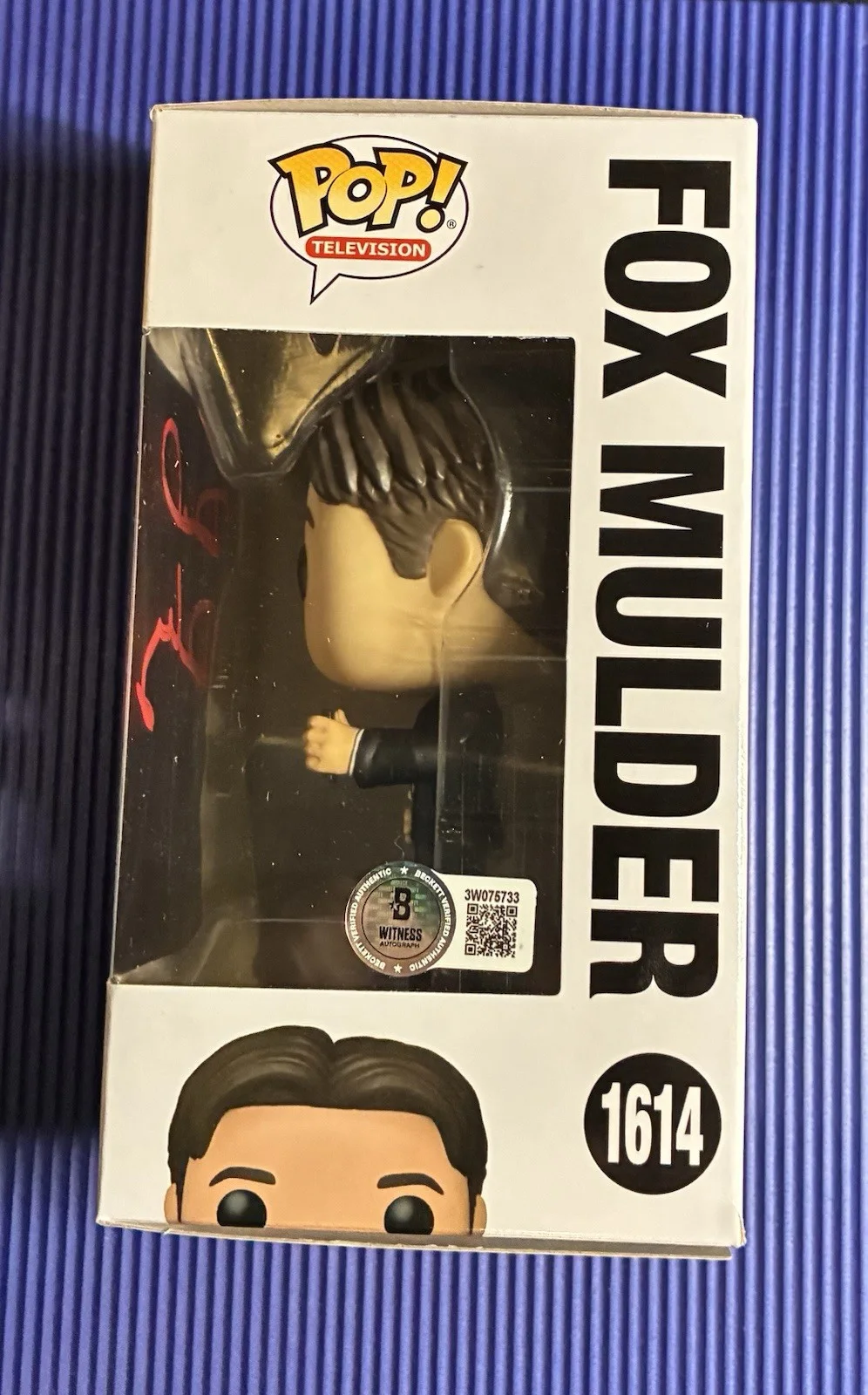 David Duchovny — David Duchovny Signed FoxThe X Files Funko Pop 1614 Beckett Free Ship/Hardstack, изображение 2