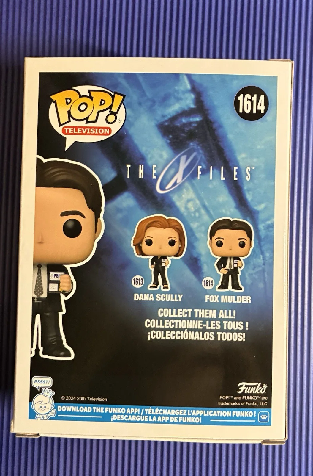 David Duchovny — David Duchovny Signed FoxThe X Files Funko Pop 1614 Beckett Free Ship/Hardstack, изображение 3